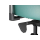 Anda Seat Kaiser 3 L Green PVC - 1473905 - zdjęcie 5